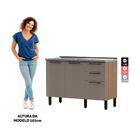 Balcão De Cozinha Sem Tampo Para Pia 120cm Laura Multimóveis