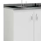 Balcão De Cozinha Sem Tampo Souza 2 Pt 3 Gv Branco