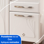 Balcão De Cozinha Star New 3 Portas 2 Gavetas Branco - Telasul