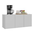 Balcão De Cozinha Suspenso 3 Portas Multimóveis Mp2166