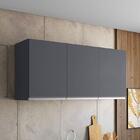 Balcão De Cozinha Tatiane Com Tampo 100cm E Armário Aéreo And