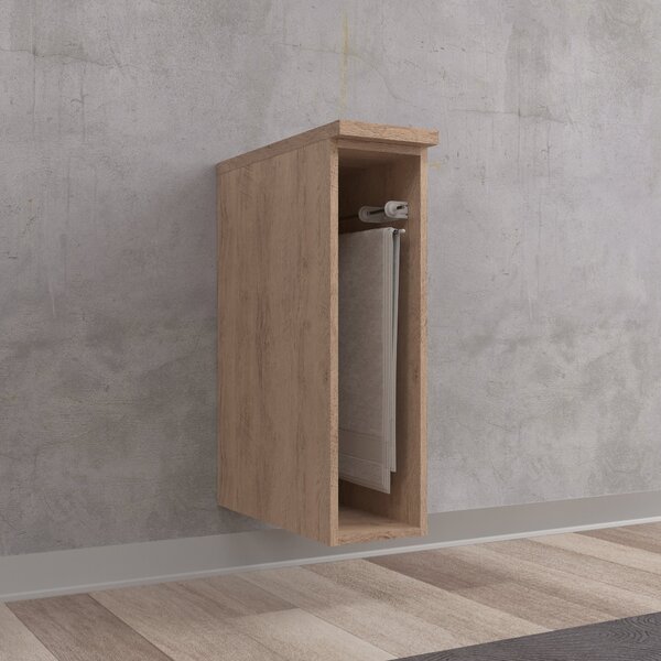 Balcão De Cozinha Toalheiro 20cm New Atena Móveis Sul Salmão