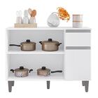 Balcão De Cozinha Vanessa 105cm Com Tampo Mdp - Ajl Móveis