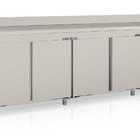Balcão De Encosto Refrigerado 4 Portas Gbfg-265 Ai Aço Inox G