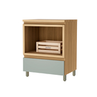 Balcão de Forno Natural 1 Gaveta MDF 91x70x52cm Rainha Nesher