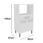 Balcão De Forno Para Cozinha Branco