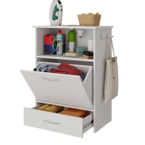 Balcão De Lavanderia Multiuso 1 Porta 1 Gaveta Multimóveis Mp