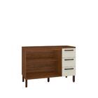 Balcão De Pia 120cm 2 Portas E 3 Gavetas S/tampo Off White