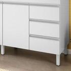 Balcão De Pia 159cm Com 3 Portas 3 Gavetas Sem Tampo Karen Br