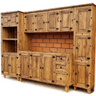 Balcão De Pia 2 Portas - 3 Gavetas - Tamanho 120 - Madeira Ma