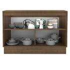 Balcão De Pia Armário De Cozinha 120 Cm 2 Portas (com Tampo)