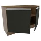 Balcão De Pia Armário De Cozinha 120 Cm 2 Portas (com Tampo)