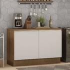 Balcão De Pia Armário De Cozinha 120 Cm 2 Portas (com Tampo)