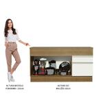 Balcão De Pia Armário De Cozinha 150 Cm 2 Portas E 2 Gavetas