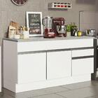 Balcão De Pia Armário De Cozinha 150 Cm 2 Portas E 2 Gavetas