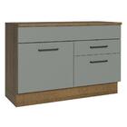 Balcão De Pia Armário De Cozinha 1 Porta E 2 Gavetas (com Tam