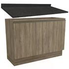 Balcao De Pia Com Tampo 120cm G745/s515 Maxxi Kappesberg