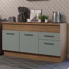 Balcão De Pia Cozinha 150 Cm 2 Portas E 2 Gavetas (com Tampo)