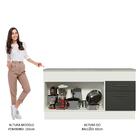 Balcão De Pia Cozinha 150 Cm 2 Portas E 2 Gavetas (com Tampo)