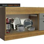 Balcão De Pia Cozinha 150 Cm 2 Portas E 2 Gavetas (sem Tampo