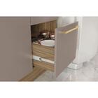 Balcão De Pia Cozinha Botanic 120cm 02 Portas 03 Gavetas M624