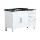 Balcão De Pia Gêmeos 1,20 - Branco