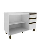 Balcão De Pia Yasmim 120cm Branco