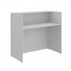 Balcão De Recepção 120cm Web15 Espresso Móveis Cinza