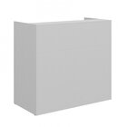 Balcão De Recepção 120cm Web15 Espresso Móveis Cinza