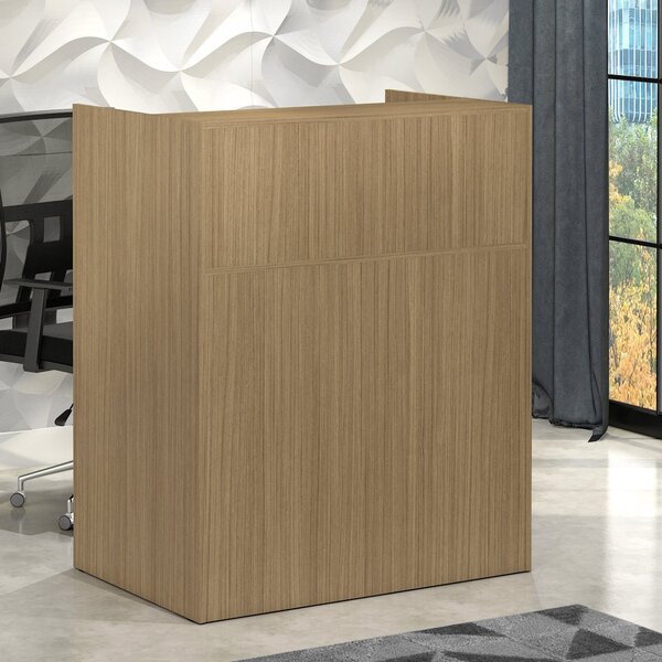 Balcão De Recepção 120cm Web15 Espresso Móveis Malaga