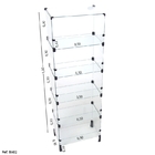 Balcão De Vidro - 0,50 X 1,60 X 0,30