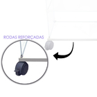 Balcão De Vidro Vitrine Modulado Caixa Mdf Branco 0,80 X 1,00