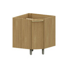 Balcão Diagonal 74cm 1 Porta Elegance Luciane Móveis