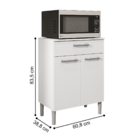 Balcão Diamante Branco