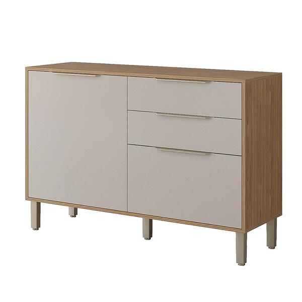 Balcão Divina 120 Cm Para Cozinha Com 2 Portas E 2 Gavetas