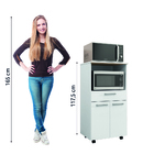 Balcão Duplo Forno Duetto Branco