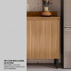 Balcão Duplo Para Cozinha 2 Portas Lazuli Amendola Touch