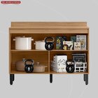 Balcão Duplo Para Cozinha 2 Portas Lazuli Amendola Touch