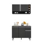 Balcão E Aéreo Miami Cinza Fosco