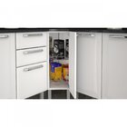 Balcão Em Aço Ângulo 1 Porta Tarsila Itatiaia Branco Neve