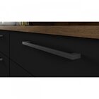 Balcão Em Aço Com Tampo 3 Gavetas Exclusive Itatiaia Preto Ma