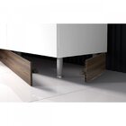 Balcão Em Aço Cozinha Canto 2 Portas E Rodapé Exclusive Itati