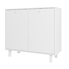 Balcão Em Mdp Com 2 Portas E 2 Prateleiras Brv Móveis