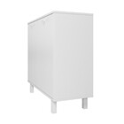 Balcão Em Mdp Com 2 Portas E 2 Prateleiras Brv Móveis