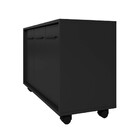 Balcão Em Mdp Com 3 Portas 1 Prateleira E 4 Pés Com Rodízios