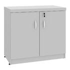 Balcão Escritório Com Chave 2 Portas 80cm Multimóveis Cr25158