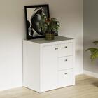 Balcão Escritório Multimóveis Cr25021 Branco