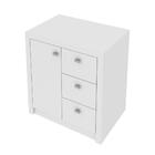 Balcão Escritório Multimóveis Cr25021 Branco