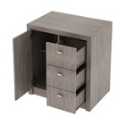 Balcão Escritório Multimóveis Cr25021 Carvalho