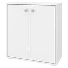 Balcão Escritório Multiuso 2 Portas Multimóveis Cr25072 Branco